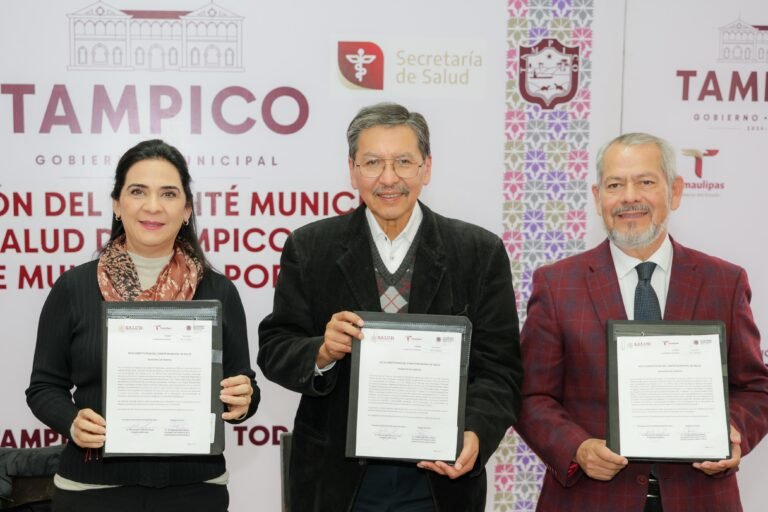 Instalan en Tampico Comité Municipal de Salud