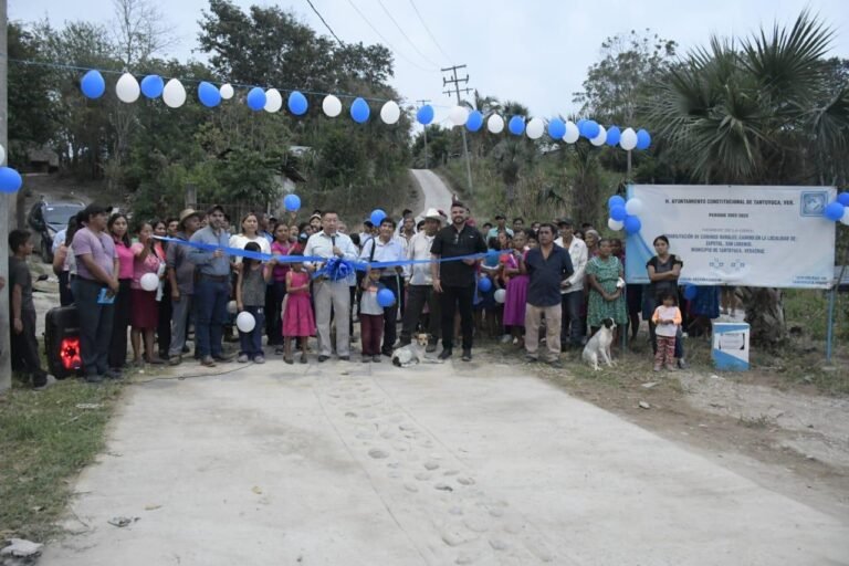 Se mejoran los caminos rurales en Tantoyuca