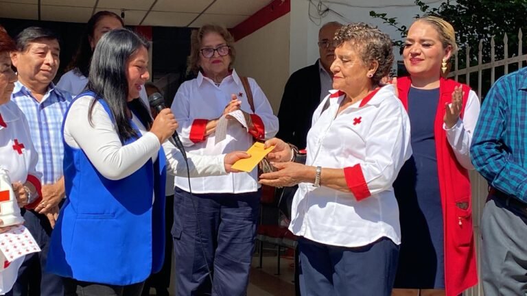 Ayuntamiento entrega donativo a la Cruz Roja Tantoyuca