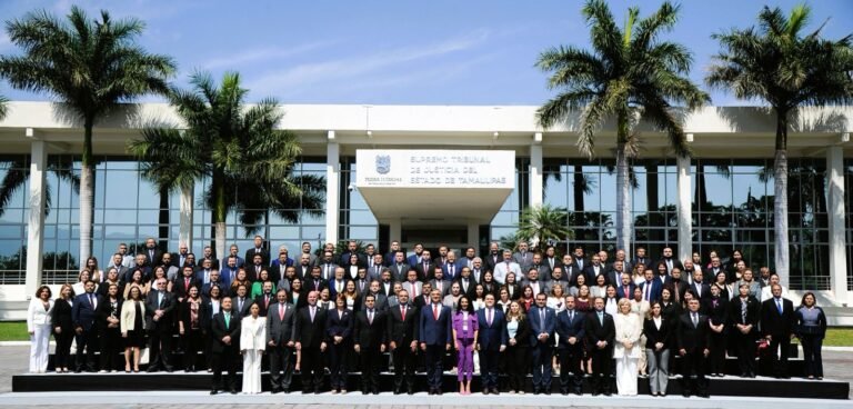 Avanza con certidumbre renovación del Poder Judicial en Tamaulipas: Américo Villarreal