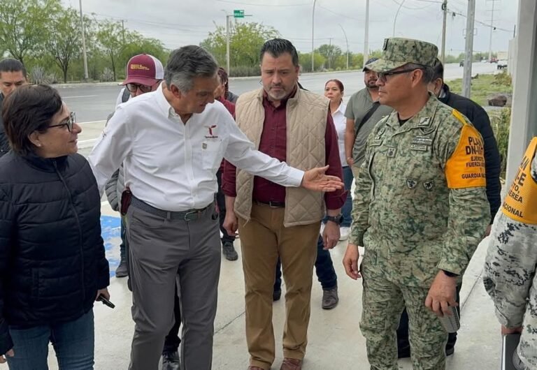 Arriba gobernador Américo Villarreal a Reynosa