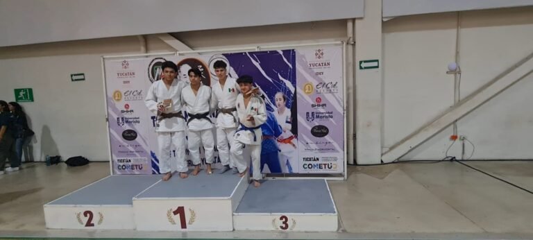Alumno de la UAT consigue oro y plata en el Nacional de Judo