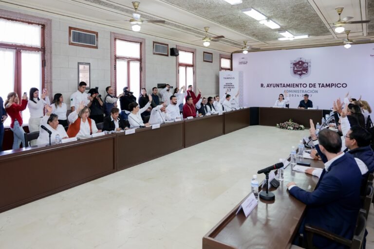 Aprueba el Cabildo Donativos a la Cruz Roja Mexicana en Tampico