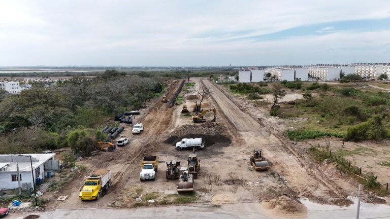Avanza ampliación del Paseo Nochebuena en Altamira 