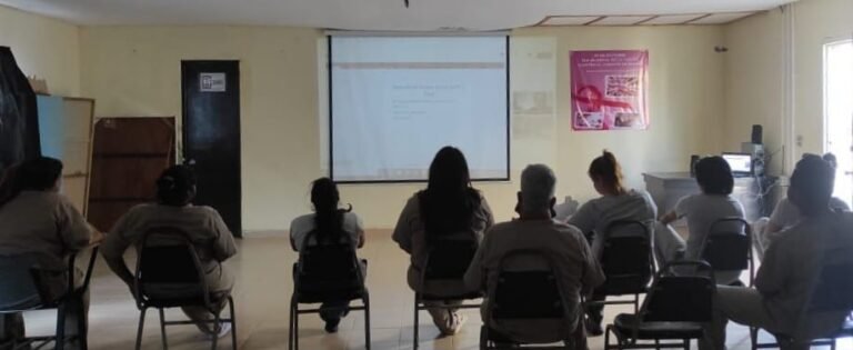 Imparten en CEDES Reynosa curso de informática a personas privadas de la libertad