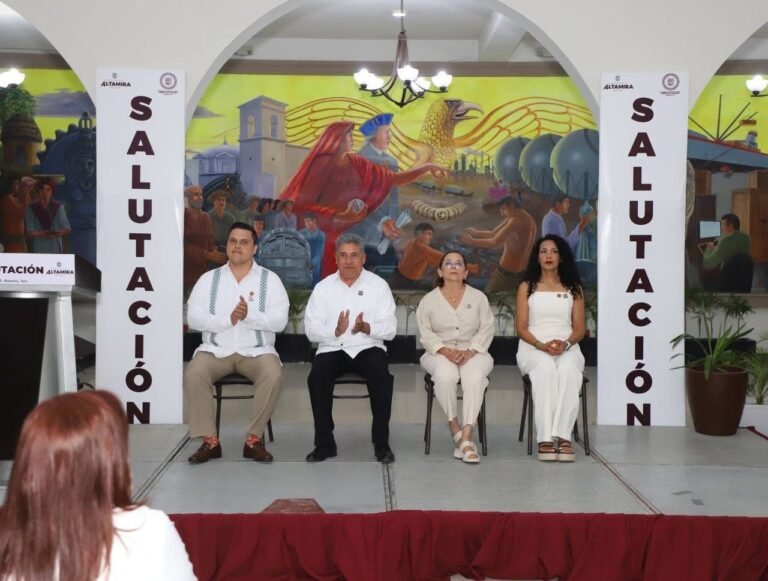 Recibe Gobierno de Altamira a Diputados de la LXVI Legislatura del Congreso del Estado