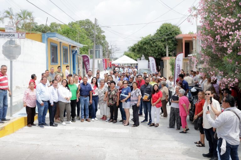 Tampico Avanza con Más Obras de Pavimentación: Mónica Villarreal