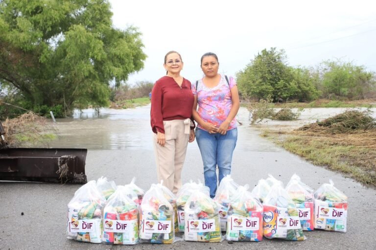 Respalda DIF Altamira a zona rural con apoyos alimenticios