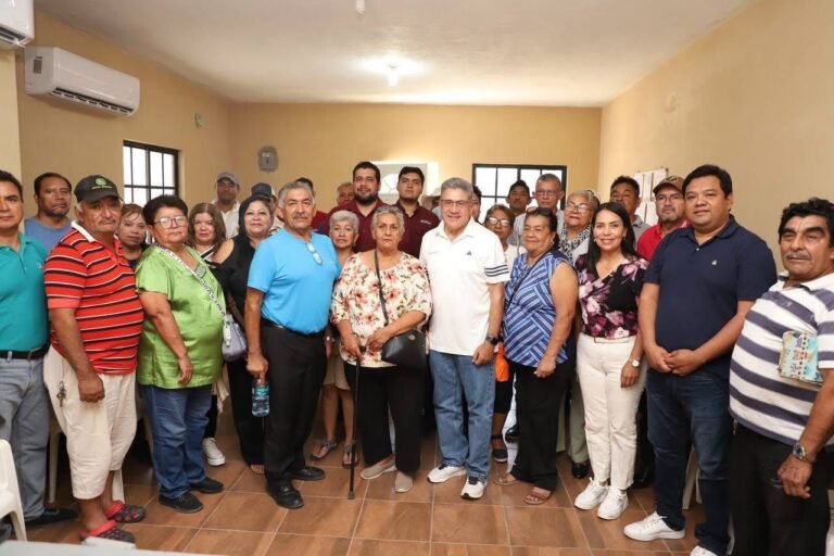 Ofrece Armando Martínez certeza jurídica a ejidatarios de Francisco I. Madero