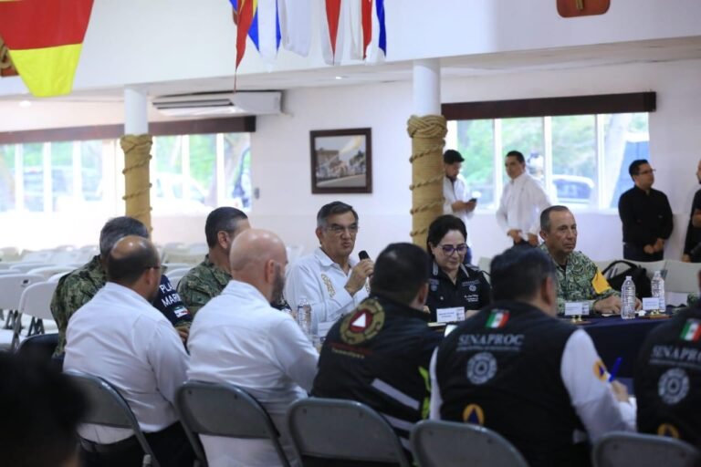 Coordinan Federación y Estado acciones para proteger a la población vulnerable ante crecida de ríos en el centro y sur de Tamaulipas