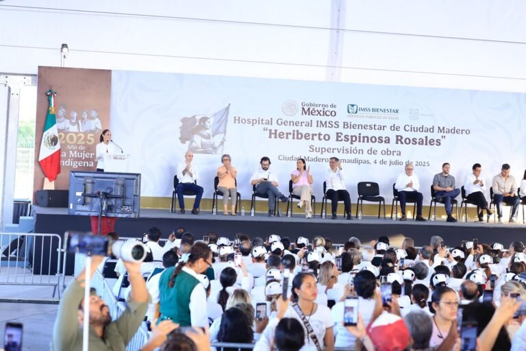 Nuevo Hospital IMSS-Bienestar en Madero será inaugurado en diciembre: presidenta Claudia Sheinbaum