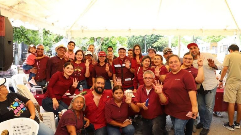 Fortalece Armando Martínez estructura de Morena en Altamira