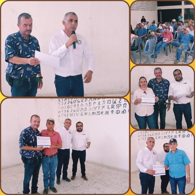 Importantes cursos imparte FIRA a socios de la AGL de Ozuluama