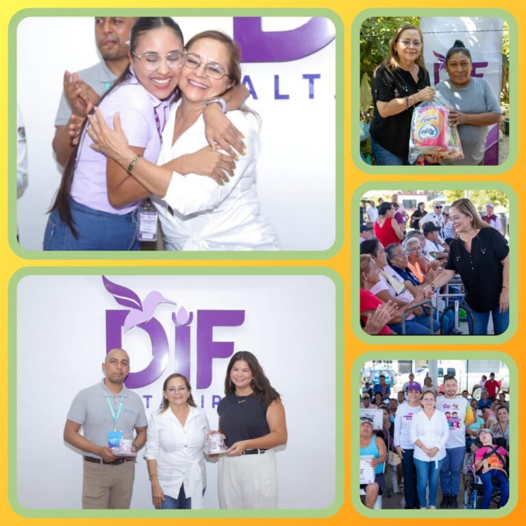 DIF Altamira entrega más de mil 400 despensas a familias vulnerables y con discapacidad