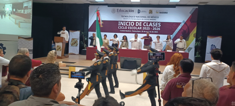 Arranca el Ciclo Escolar 2025-2026 en el Tecnológico de Ciudad Madero