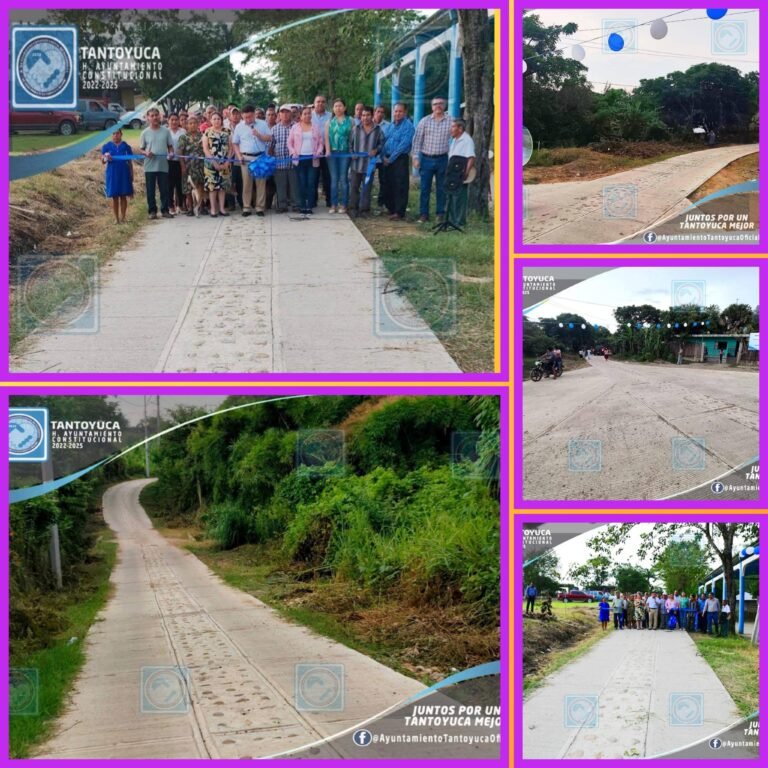 Alcalde JGA inauguró obra de rehabilitación de camino rural