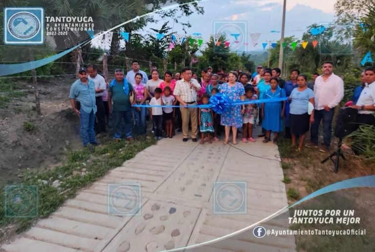 Entrega JGA rehabilitación de camino rural en Guayabal Segundo Aquiche