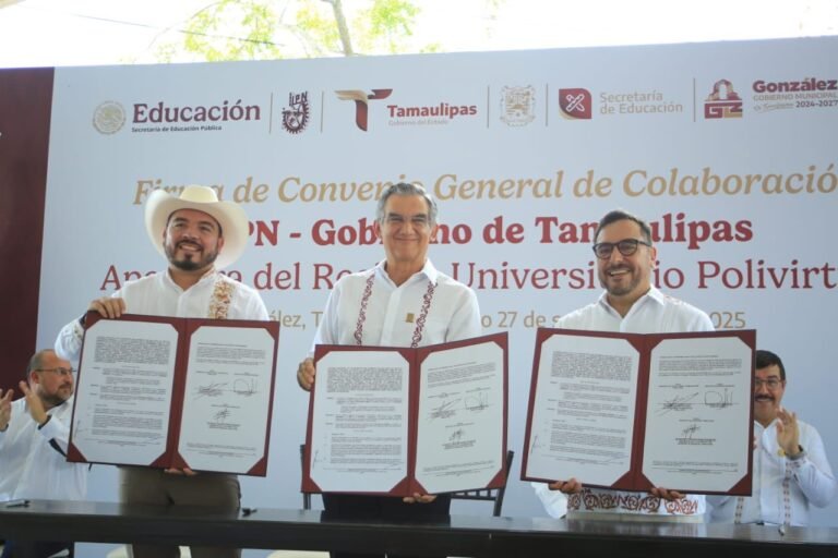 Tamaulipas y el IPN inauguran primer Recinto Universitario Polivirtual en México