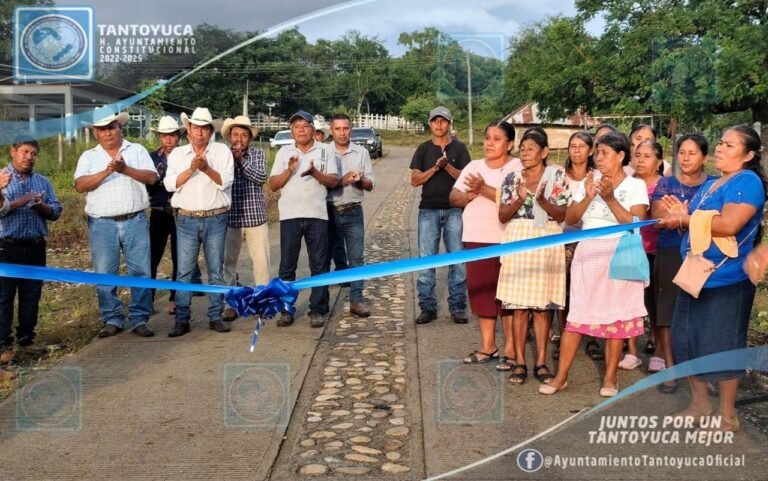 Inaugura JGA rehabilitación de camino