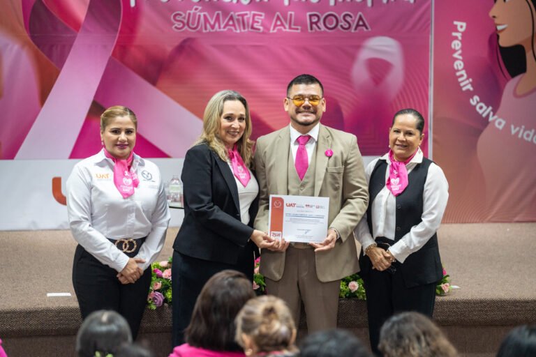 Promueve la UAT prevención y sensibilización sobre el cáncer de mama