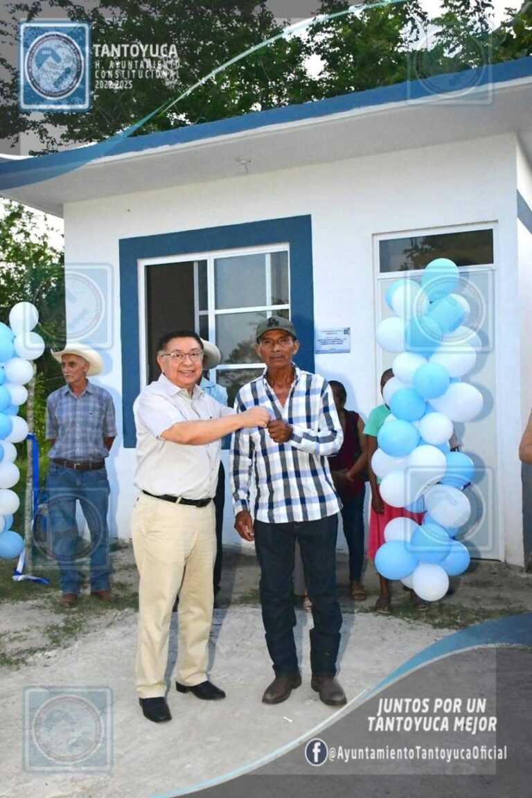 Gobierno municipal beneficia a varias familias con cuartos dormitorio 