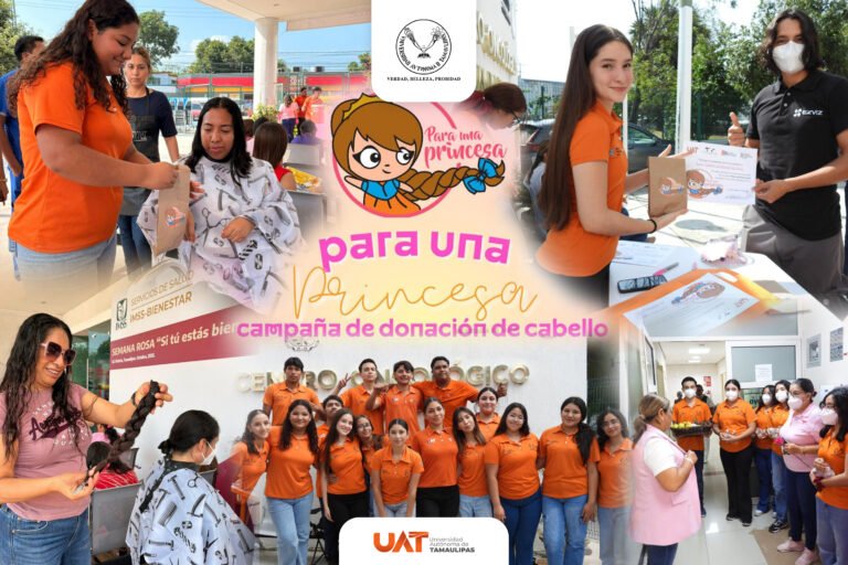 Realiza la UAT jornada de donación de cabello en apoyo a pacientes oncológicos