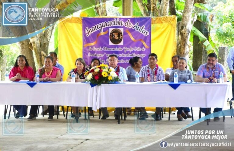 Gobierno municipal de Tantoyuca eleva la calidad educativa en la zona rural