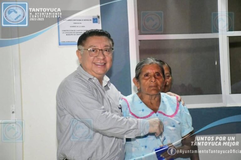 Gobierno municipal entrega cuartos dormitorio