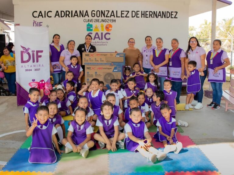 Mejora DIF Altamira condiciones de aprendizaje en la niñez