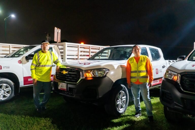 Mónica Villarreal fortalece Servicios Públicos con la entrega de nuevas unidades y equipo de trabajo