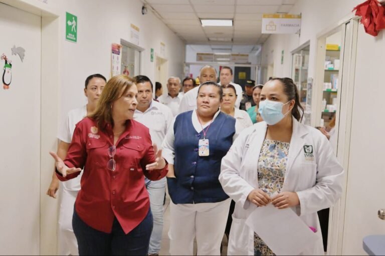 Me da tranquilidad ver los anaqueles llenos: Gobernadora supervisa Hospital de Tezonapa