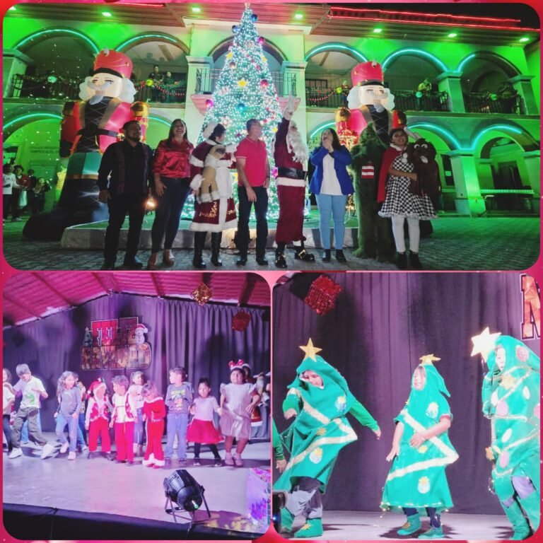 La magia de la Navidad ilumina Tampico Alto con el Encendido del Pino Navideño
