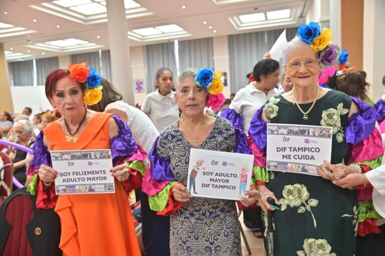 Garantiza DIF Tampico el bienestar de los adultos mayores