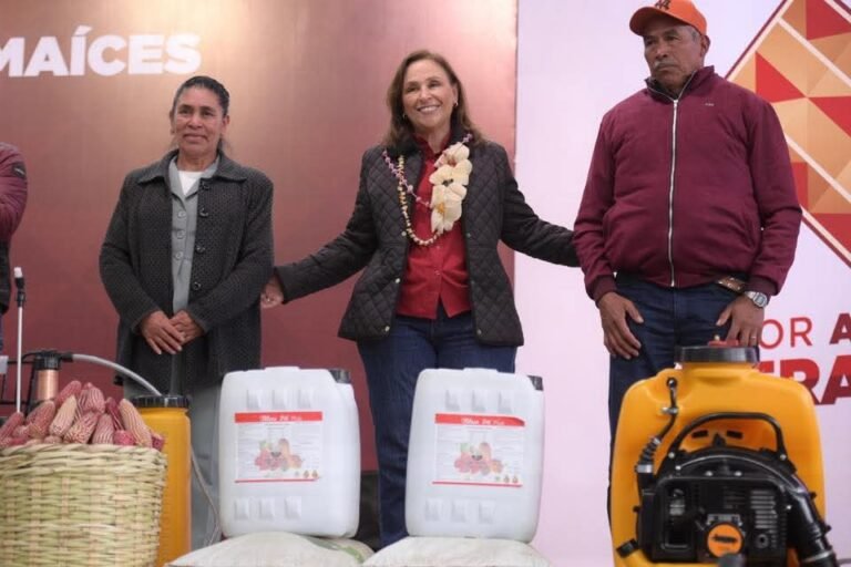 Justicia al campo con Casas de semillas para proteger e incrementar la producción de maíz: Rocío Nahle