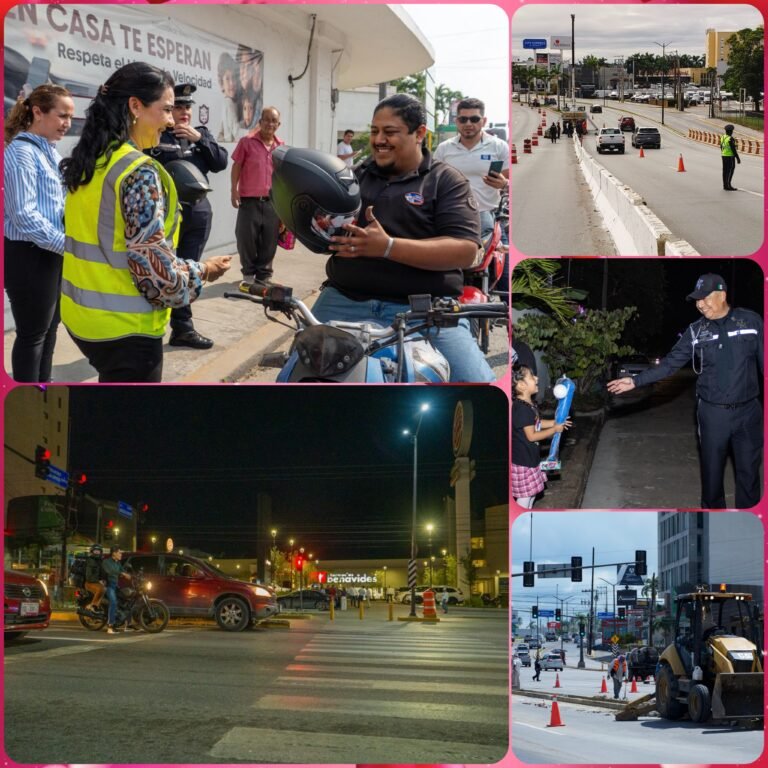 Mónica Villarreal Anaya impulsa y fortalece seguridad vial en Tampico