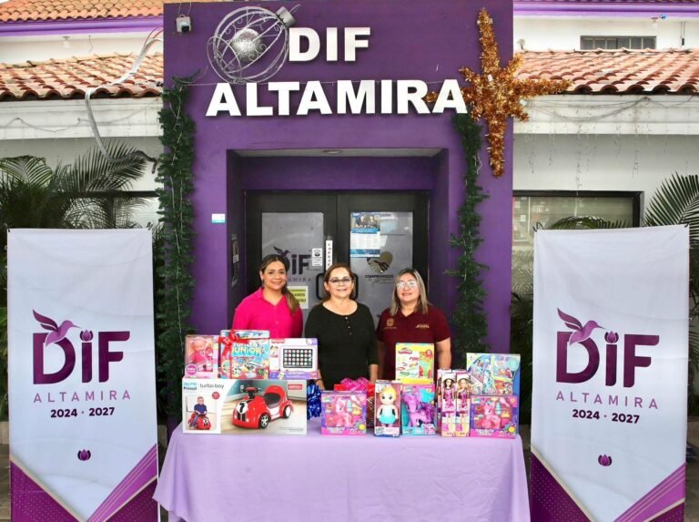 DIF Altamira lleva alegría a la niñez