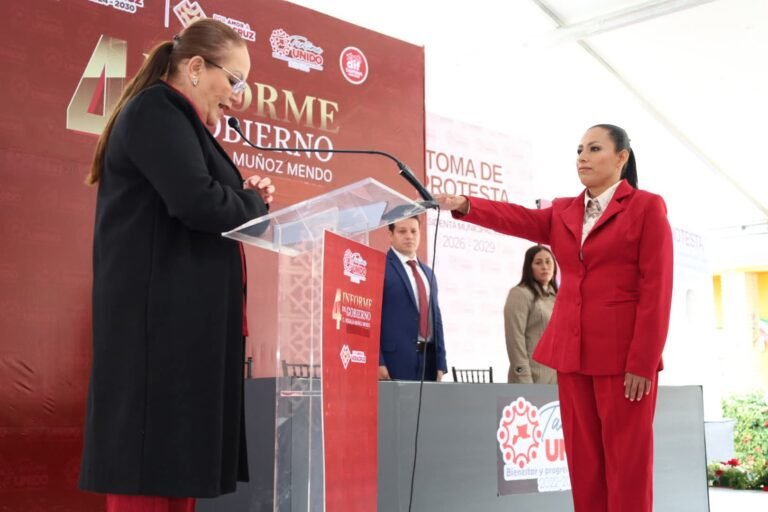 María Gpe. Santos Cenobio rinde protesta como Presidenta Municipal de Tantima periodo 2026–2029