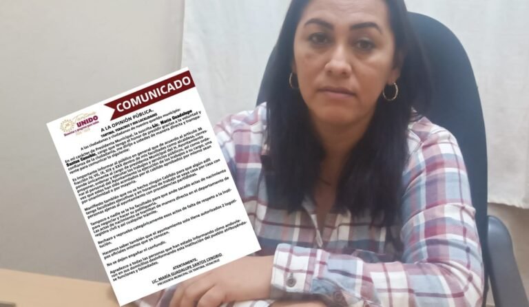 DISCRIMINAN A REGIDORA DEL AYUNTAMIENTO DE TANTIMA