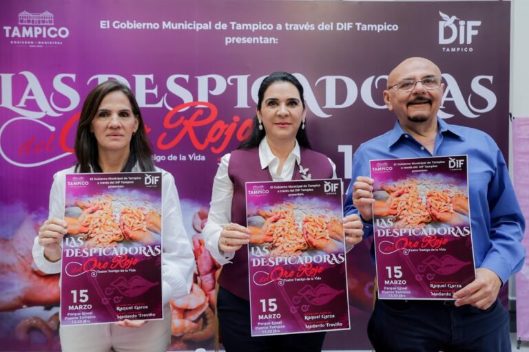 Rinde el Gobierno Municipal y el Sistema DIF Tampico homenaje a las despicadoras con la puesta en escena “Las Despicadoras del Oro Rojo