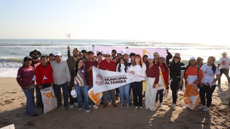 Promueve Gobierno de Altamira conservación de sus playas