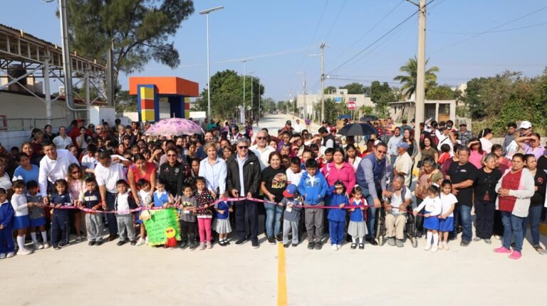 Con obras de calidad Armando Martínez dignifica vialidades en Altamira