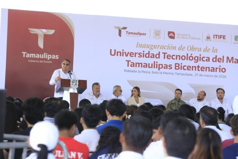 Entrega Américo obras por más de 19 mdp en la UTMAR y destaca modelo educativo humanista