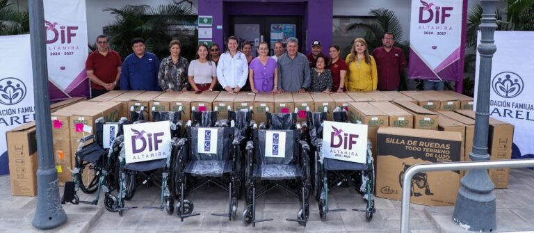 Hacen sinergia gobierno de Altamira y DIF municipal en favor de población vulnerable