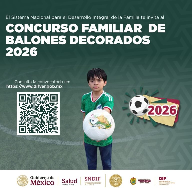 Invita DIF a participar en el Concurso Familiar de Balones Decorados 2026