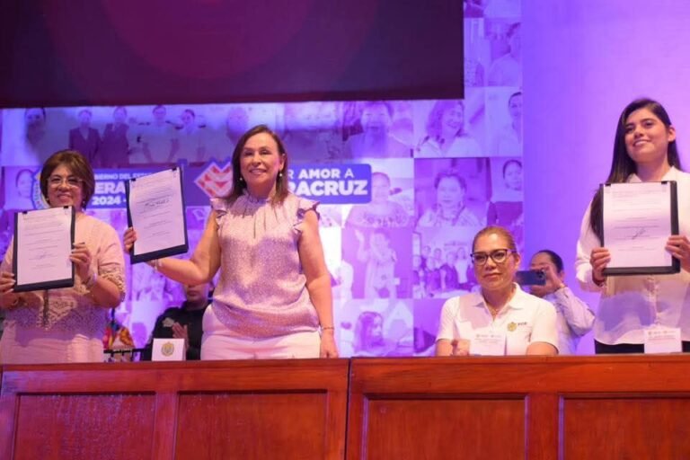 Trabajamos por un Veracruz libre de violencia con justicia e igualdad para las mujeres: Rocío Nahle