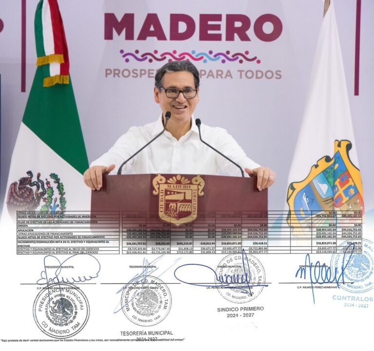 Radiografía del gasto público en Ciudad Madero durante 2024