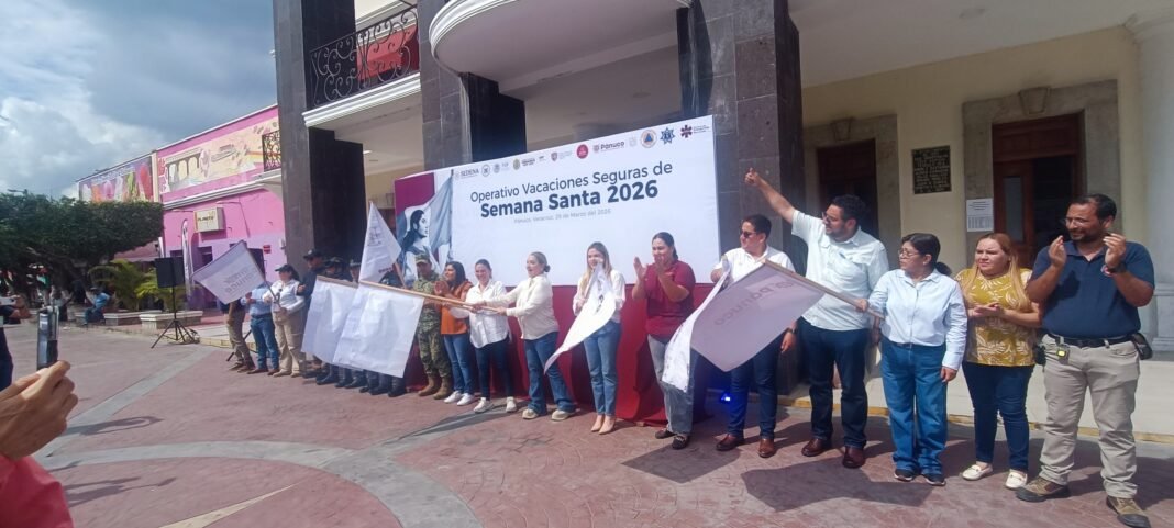 Arranca operativo “Semana Santa Segura Pánuco 2026” con llamado a la prevención