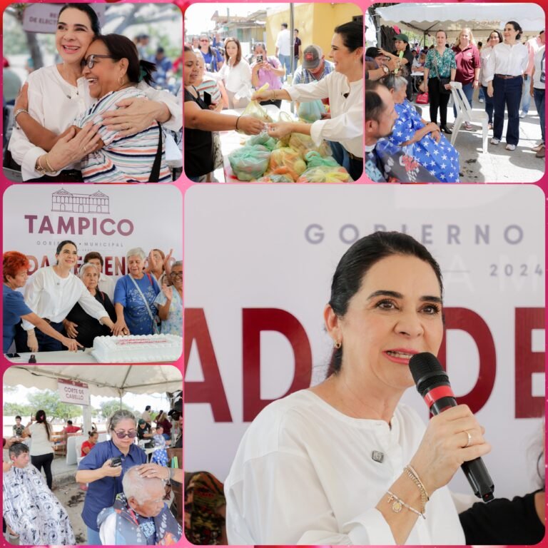 Gobierno de Tampico acerca servicios a la Revolución Verde