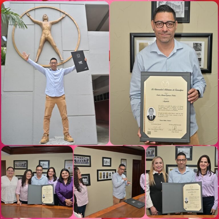 28 años después, el silencio se convierte en victoria: arquitecto sordo logra su título en la UAT