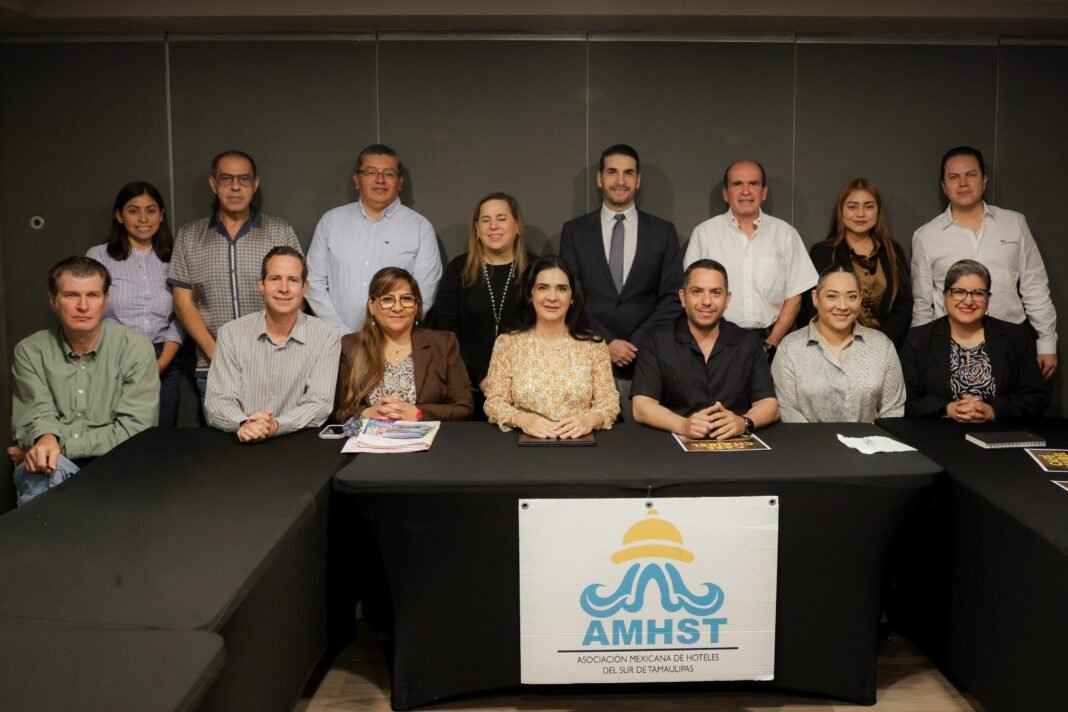 Fortalece Mónica Villarreal coordinación con Hoteleros y Canaco para impulsar turismo y seguridad